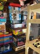 Large lot of vintage games