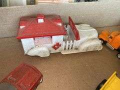 Vintage toy cars and trucks
