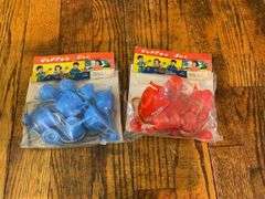 Collectibles lot: Mickey Mouse bubble pipes, 1960s new-old-stock toy dishes and incense in packages