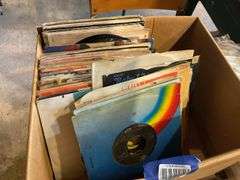 Vintage 45rpm records including: Brenda Lee, Johnny Rivers