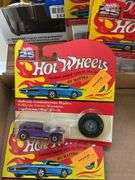 HotWheels 25th anniversary cars in packages