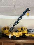 Michigan pressed steel toy crane truck