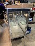 Base display case w/ mirrored sliding back doors