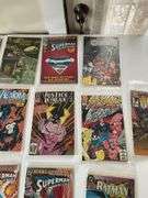 Comic books including: Batman, Superman, Ghost Rider