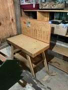 Toy workbench, and pine tree caddy
