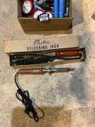 Soldering irons, solder lot, desoldering pumps
