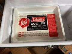 Coleman cooler in original box