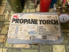 Welding tanks and gauges, propane torches, sparkers