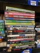 Contents of shelf: DVD lot