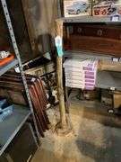 Primitive wooden stomper grape masher