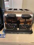 Cuisinart coffee maker, Hamilton Beach bagel toaster
