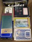 Playing card decks, tally cards