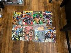Comic book lot including: Batman, Excalibur, Spider-Man