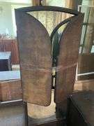 1920s vanity hinged triple mirrors, drop center section 48x18x68