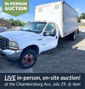 LIVE On-Site AUCTION AT ACE in Chambersburg, PA