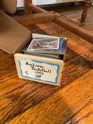 Head to Head electric baseball game, 1989 baseball cards, 1993 Archives basketball cards set, baseballs, misc collectibles
