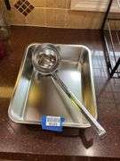 Roasting pan and ladle
