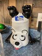 McCoy upside down panda bear cookie jar