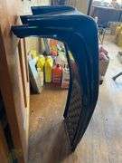 Pair metal car ramps