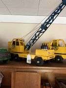 Michigan pressed steel toy crane truck