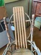 Childs Adirondack twig rocker
