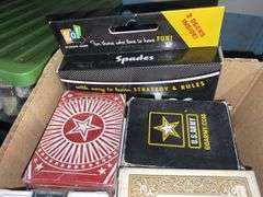 Playing card decks, tally cards