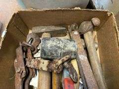 Pipe wrenches and misc tools lot