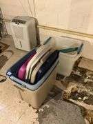 Plastic storage totes