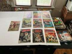 Comic books including: Lois Lane, Captain Storm, Army, Batman