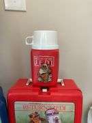 Two character lunchboxes w/ thermoses: Thundercats and Star Wars Return of the Jedi