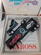 Three Winross model trucks in boxes: Maguire's Ford and PA Fish & Boat Commission