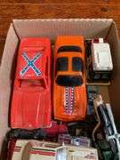 1970s toy cars including: Buddy L, Stomper, Tonka
