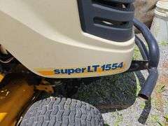 Cub Cadet Super LT1554 Series 1500 riding tractor, 54" cut