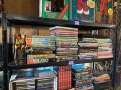 Contents of shelf: DVD lot