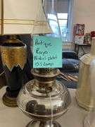 Rayo oil lamp w/ nickel finish