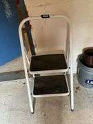 Folding step stool