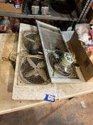Two window fans