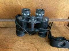 Binocular glasses and 7x35 binoculars