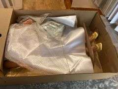 My Size Angel Barbie in box, and 2000 Celebration Barbie