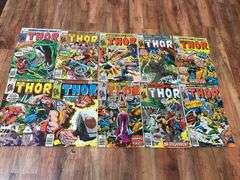 Comic books including: Thor, X-Men