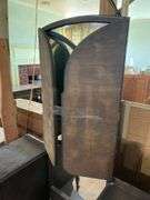 1920s vanity hinged triple mirrors, drop center section 48x18x68