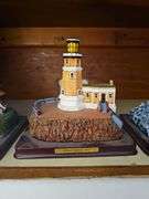 Four lighthouse models