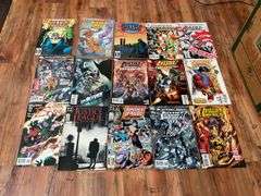 Comic books including: Thunderbolts, Zemo, Justice League of America