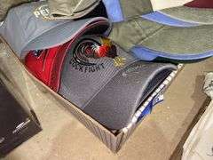 Box of baseball caps