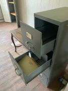 4-drawer metal file cabinet 15x24x52