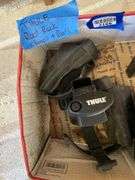 Thule roof rack clamps and bars