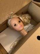 My Size Angel Barbie in box, and 2000 Celebration Barbie