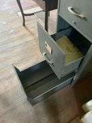 4-drawer metal file cabinet 15x24x52