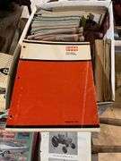 Case tractor catalogs, 1991 Sears catalog, car magazines