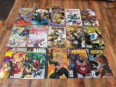 Comic books including: Vampirella, Wonder Woman, Uncle Sam